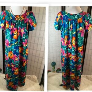Hilo Hattie Hawaiian maxi dress - Vintage